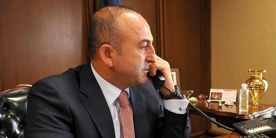 Çavuşoğlu, İranlı mevkidaşı Zarif ile telefonda görüştü