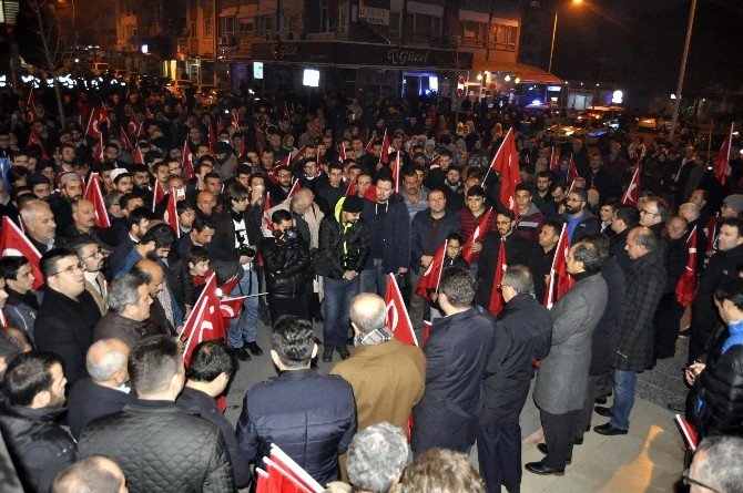 Balıkesir’de teröre tepki yürüyüşü