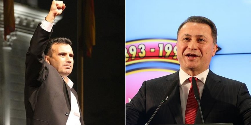Makedonya'da iki lider de 'zafer' ilan etti