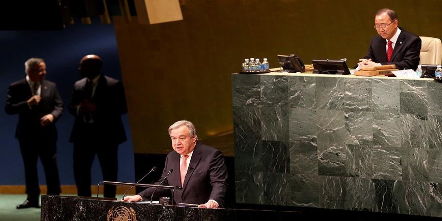 Antonio Guterres BM'de yemin etti