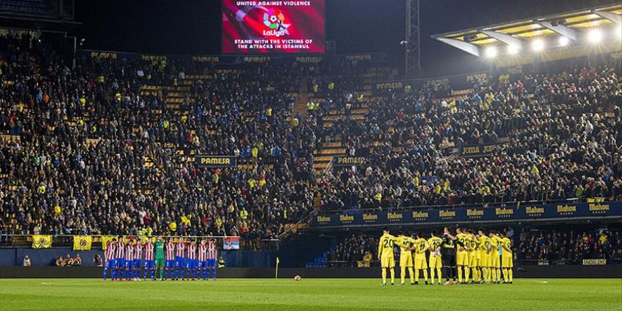 La Liga, İstanbul'daki terör saldırısına karşı ayakta