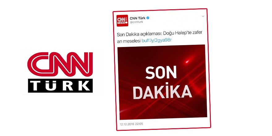 CNN Türk Esed'in katliamına zafer diyor