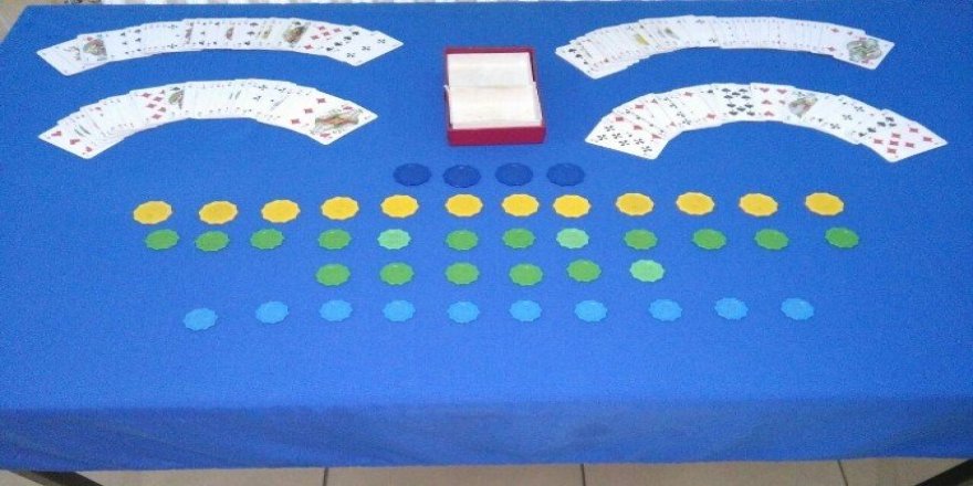 Alaçam jandarmadan ’kumar’ baskını