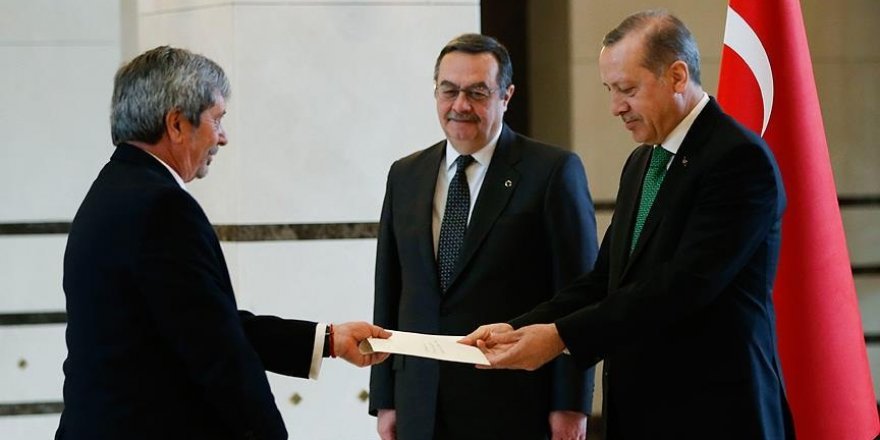 Erdoğan, Arjantin'in Ankara Büyükelçisini kabul etti