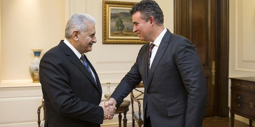 Başbakan Yıldırım, TBB Başkanı Feyzioğlu'nu kabul etti