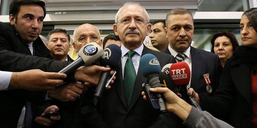 Kılıçdaroğlu: Terörün önlenmesi konusunda düşüncelerimizi ifade edeceğiz