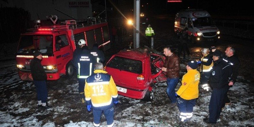 Dün aldıkları otomobille kaza yaptılar: 2’si kardeş 3 ölü