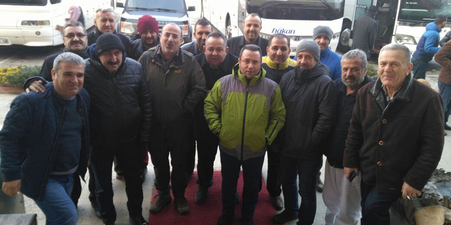 Konyalı gazeteciler Akseki'de mahsur kaldı