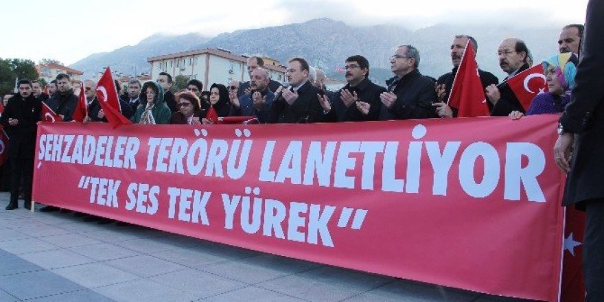 Şehzadeler teröre karşı tek yürek oldu