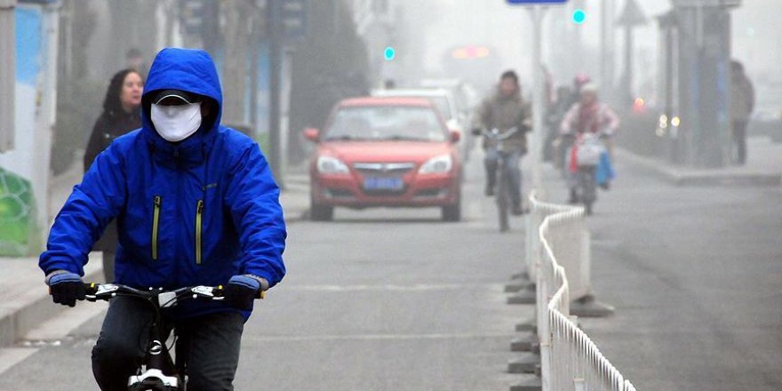 Çin'de hava kirliliğinde kırmızı alarm