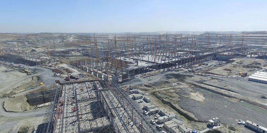 Üçüncü havalimanının granitleri Brezilya’dan