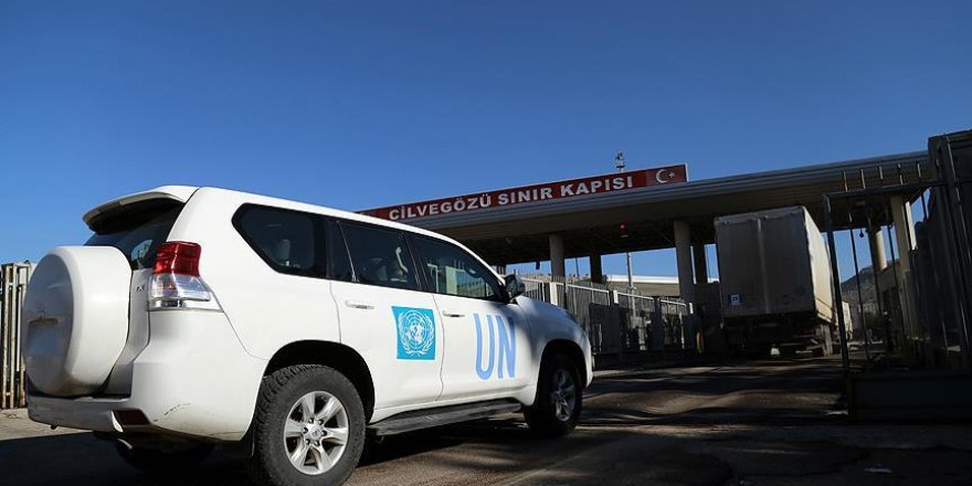 BM yardımları Cilvegözü'nden Suriye'ye geçti