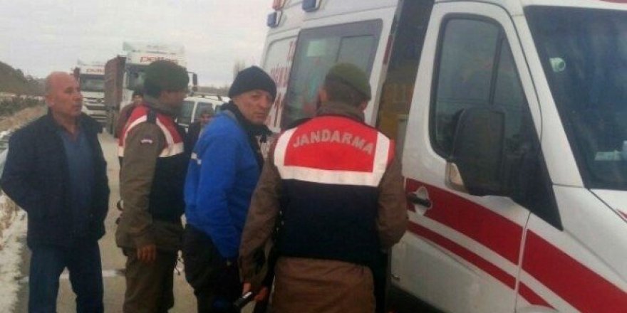 Sungurlu’da trafik kazası: 1 yaralı