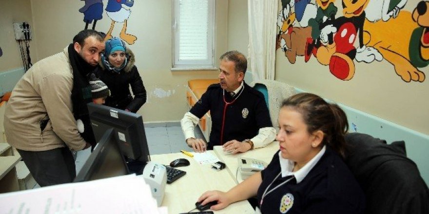 "Doktor polis"lerden sağlık taraması