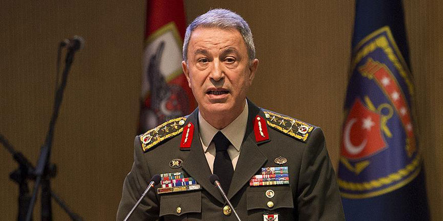 Genelkurmay Başkanı Akar: Terörle mücadelemiz azim ve kararlılıkla sürecektir