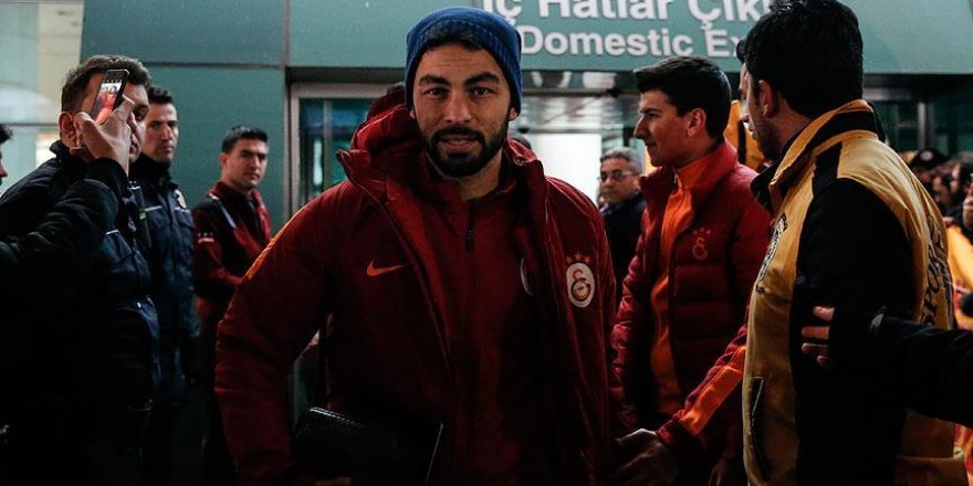 Galatasaray kafilesi Ankara'da