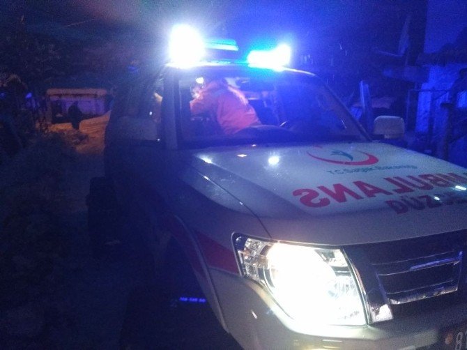 Paletli ambulans yoğun karda hastaların umudu oldu