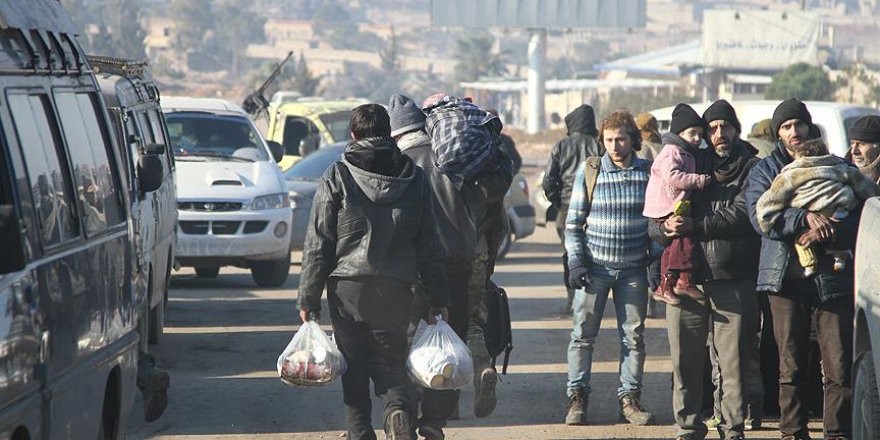Halep'ten çıkarılanların sayısı 14 bini aştı
