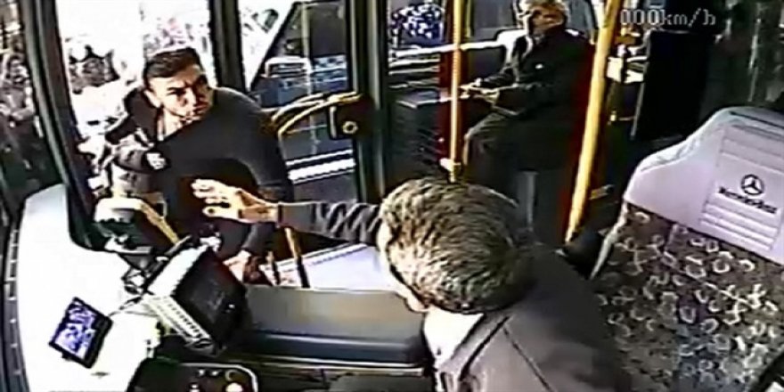 Burak Yılmaz İETT şoförünün üzerine yürüdü