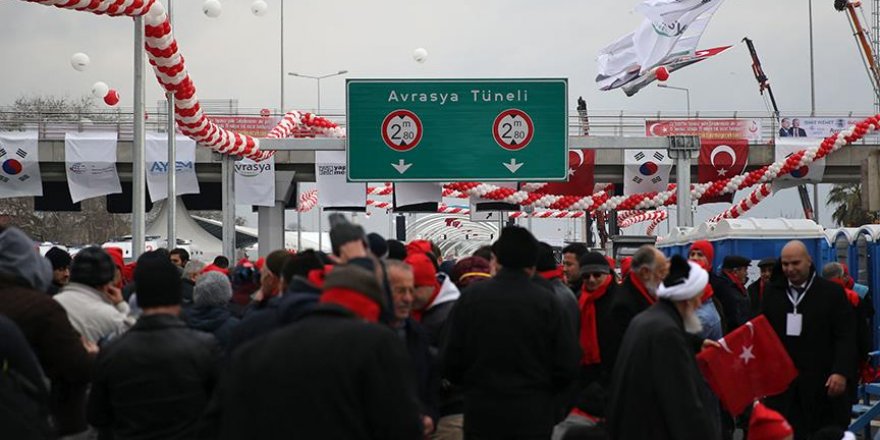 Avrasya Tüneli hizmete açıldı