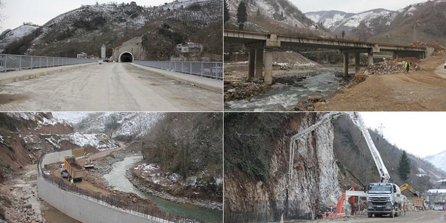 Karadeniz'in virajları 'Dereli' ve 'Eğribel' projeleriyle aşılacak