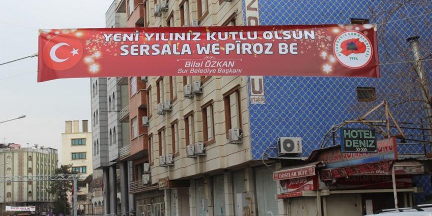 Sur Belediyesinden Türkçe ve Kürtçe yeni yıl mesajı