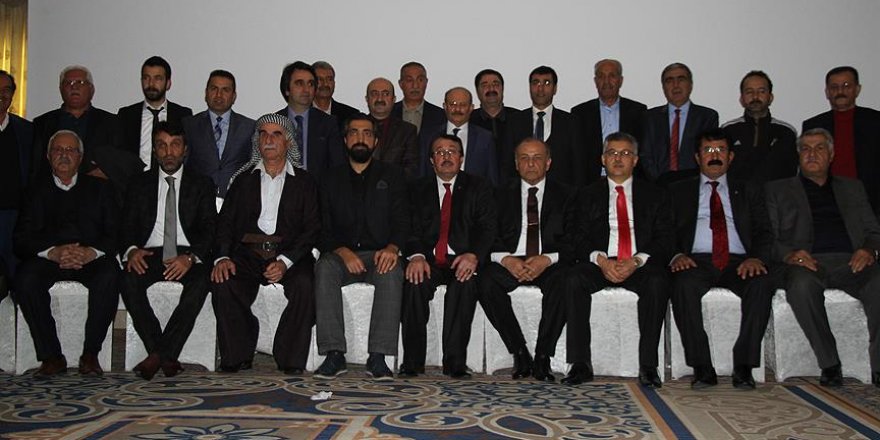 Aşiretlerden teröre karşı 'birlik' mesajı