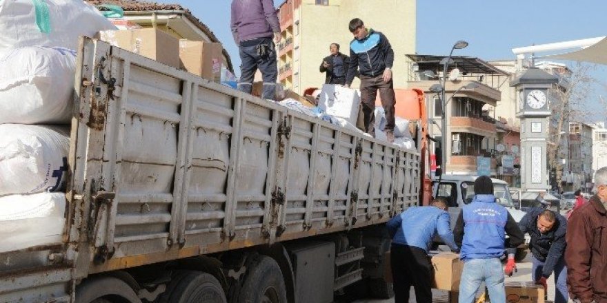 Halep’e yardım çığ gibi büyüyor