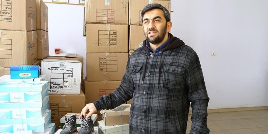 Bir çocuk 5 bin Halepliyi giydirdi