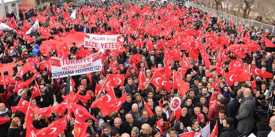 Mardin'de "Huzur ve Kardeşlik" mitingi düzenlendi