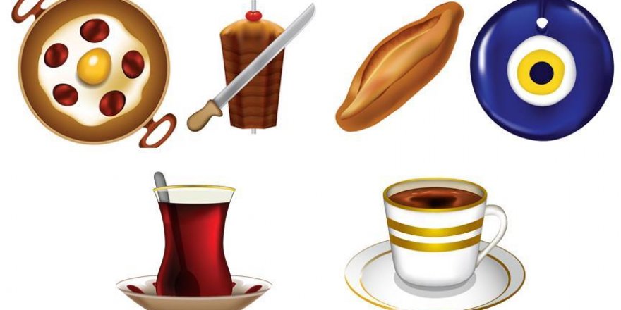 'Nazar boncuğu' ve 'sucuklu yumurta' emojisi yaptı