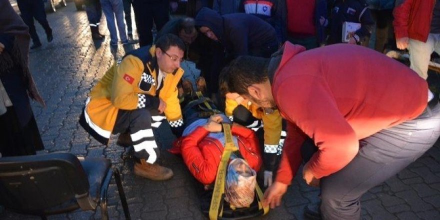 Fatsa’da trafik kazası: 1 yaralı
