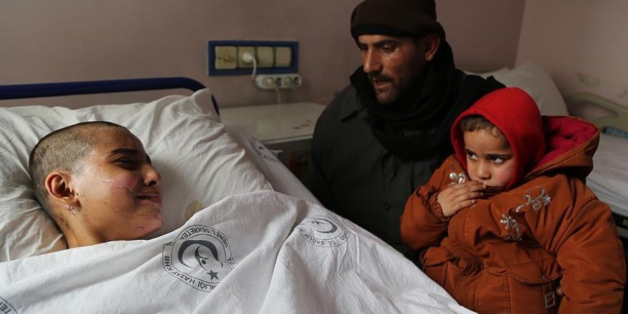 Halep'te kaybettiği babasına ve kardeşine kavuştu