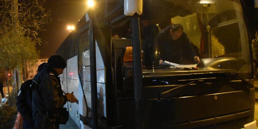 Burdur'da 140 yabancı uyruklu yakalandı