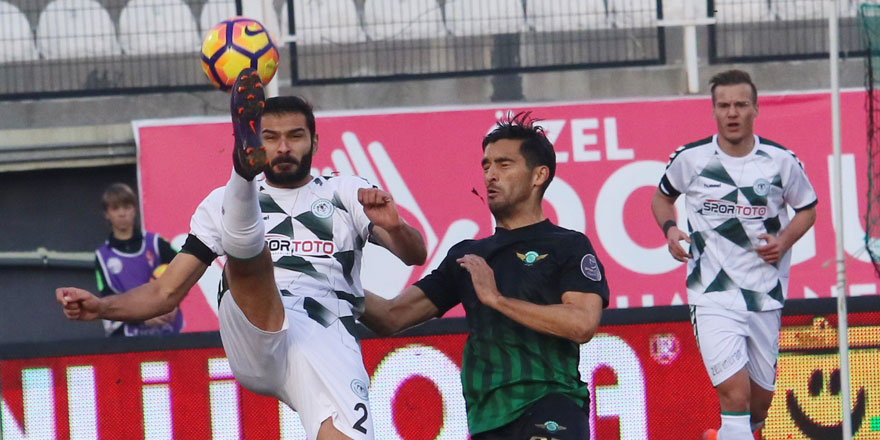 Konyaspor 6 maç sonra mağlup oldu