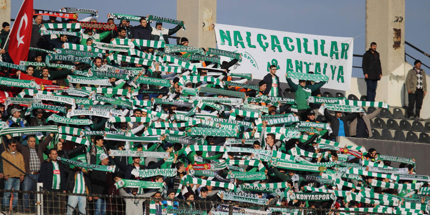 Konyaspor taraftarı yine yalnız bırakmadı