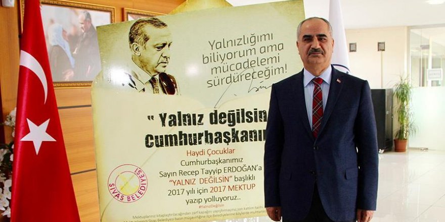 Erdoğan'a yeni yılda 2017 destek mektubu