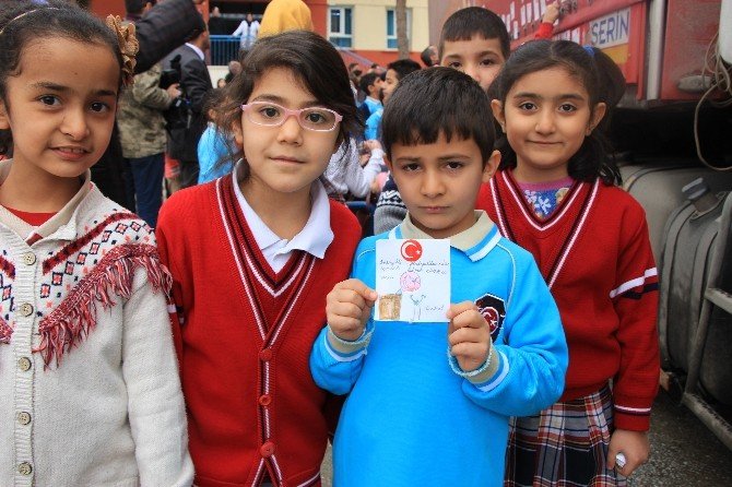 İlkokul öğrencilerinden Halep’e Yardım