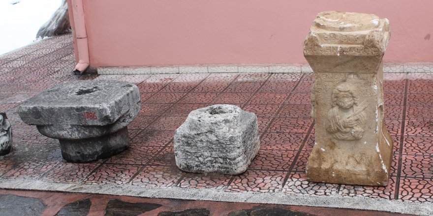 Konya' da Romalılar dönemine ait Sunak taşı bulundu
