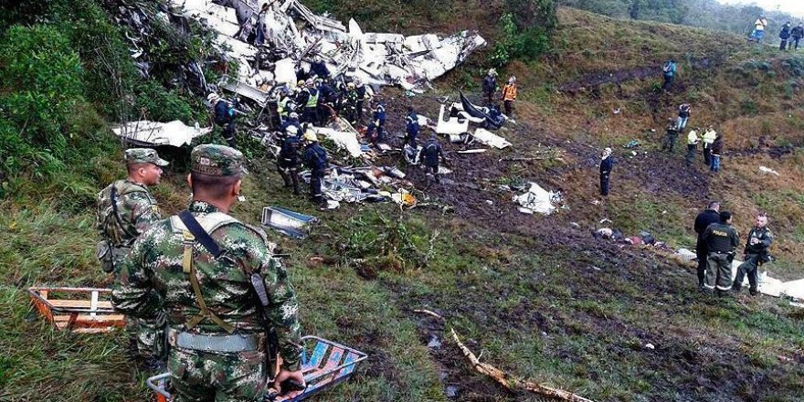 Chapecoense takımını taşıyan uçağın düşüş nedeni belli oldu