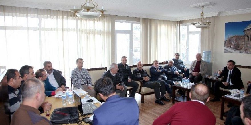 Başkan Çoban’ın AKEV ziyareti