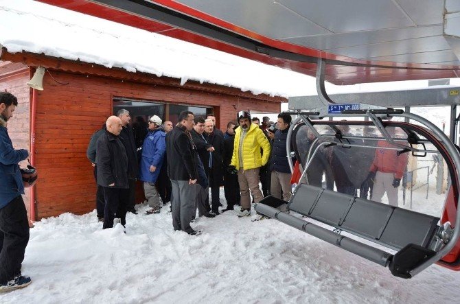 Ergan Dağı Kayak Merkezi kayak sezonunu açıyor