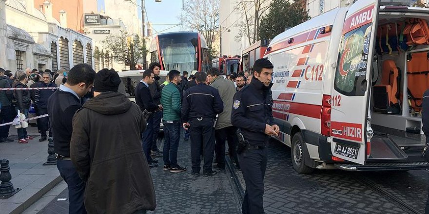 Çemberlitaş'ta tramvayın çarptığı kişi öldü