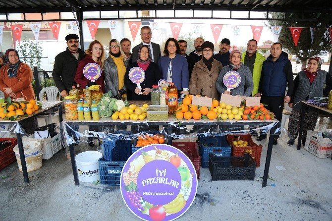 Mezitli’de 5. Kadın Üretici Pazarı açıldı