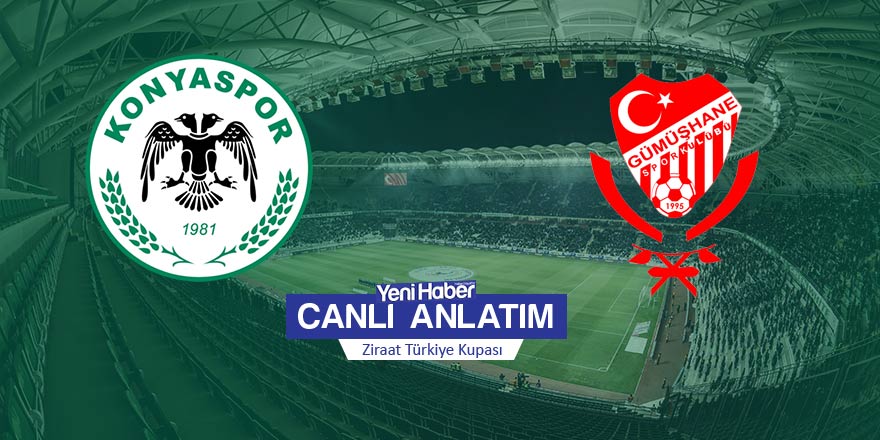 Konyaspor - Gümüşhanespor Canlı Anlatım