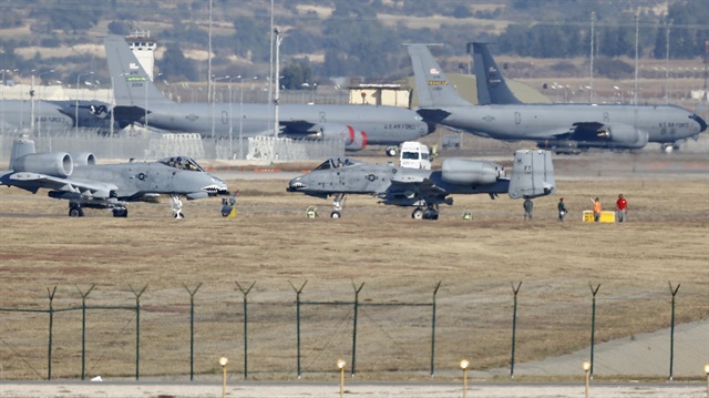 ABD İncirlik'ten sadece izliyor!