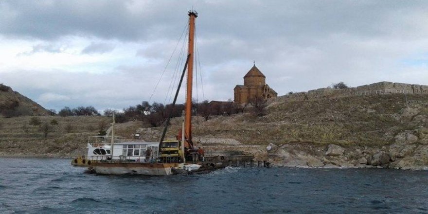 Akdamar Adası yeni iskelesine kavuşuyor