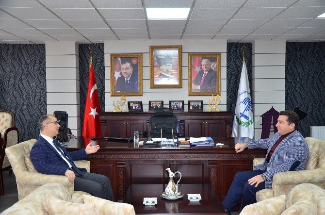 Kaymakam Yaman’dan Başkan Bakıcı’ya ziyaret