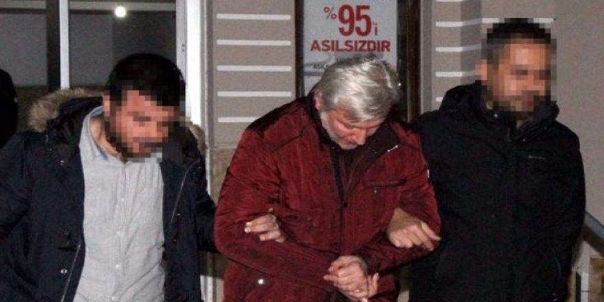 Alçıdan külçe altında FETÖ gözaltısı