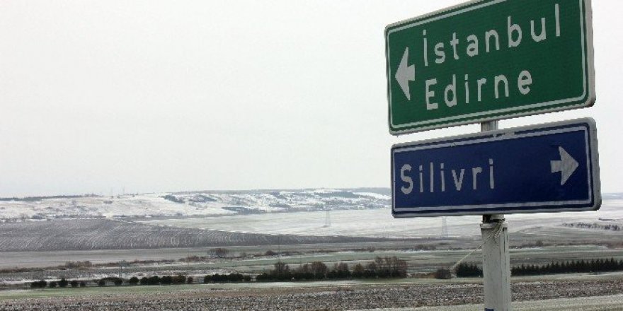 Silivri beyaza büründü